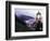 Foggy Day at the Heceta Head Lighthouse, Oregon, USA-Janis Miglavs-Framed Photographic Print