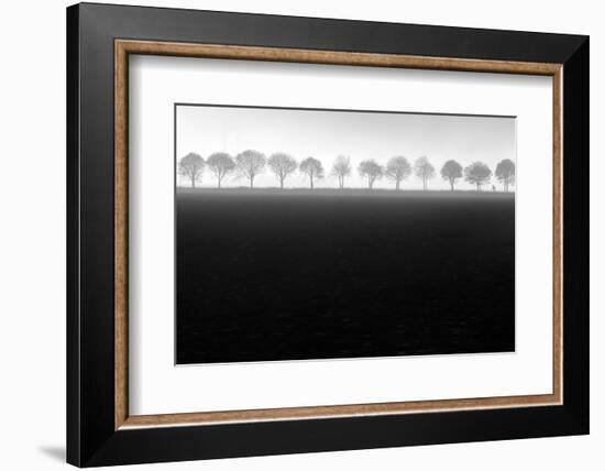 Foggy Flevopolder-Huib Limberg-Framed Photographic Print