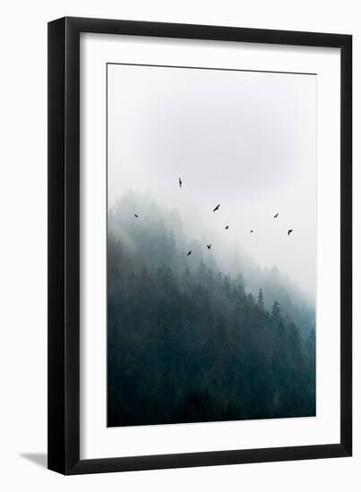 Foggy Morning 4-Mareike Böhmer-Framed Giclee Print