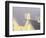 Foggy Morning and Yellow Barn near White River Junction, Vermont, USA-Darrell Gulin-Framed Photographic Print
