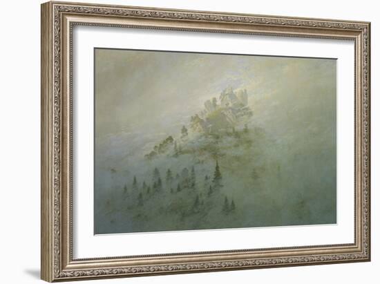 Foggy Morning in the Mountains-Caspar David Friedrich-Framed Giclee Print