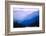 Foggy mountainous landscape of Banff National Park, Banff, Alberta, Canada-Panoramic Images-Framed Photographic Print