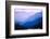 Foggy mountainous landscape of Banff National Park, Banff, Alberta, Canada-Panoramic Images-Framed Photographic Print