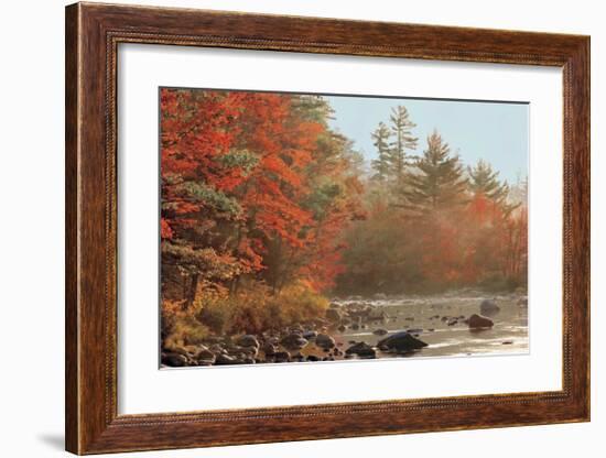 Foggy River-Mike Jones-Framed Giclee Print