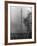 Foggy View of Trafalgar Square-Hans Wild-Framed Photographic Print