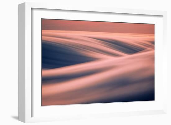 Fognosis Streams of Fog Abstract Sunset light Natural Wonder-Vincent James-Framed Photographic Print