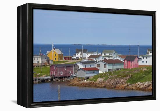 Fogo Island, Newfoundland, Canada-Greg Johnston-Framed Premier Image Canvas