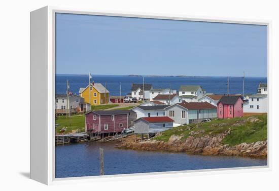 Fogo Island, Newfoundland, Canada-Greg Johnston-Framed Premier Image Canvas