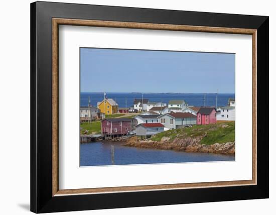 Fogo Island, Newfoundland, Canada-Greg Johnston-Framed Photographic Print