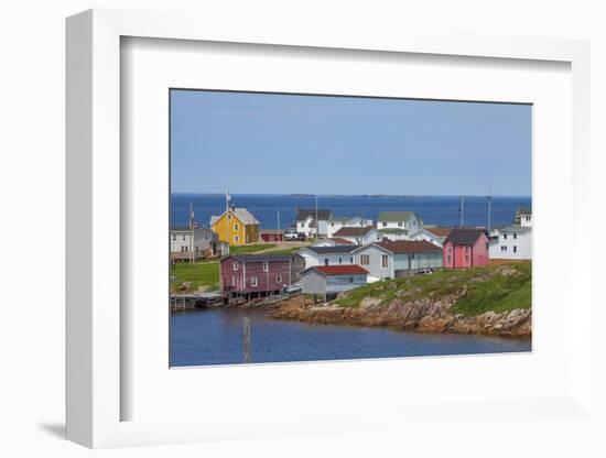 Fogo Island, Newfoundland, Canada-Greg Johnston-Framed Photographic Print