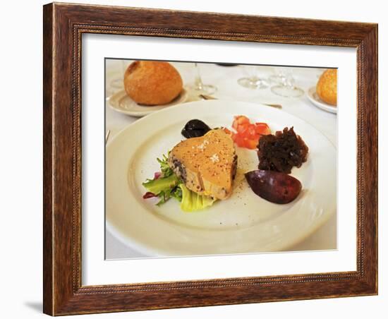 Foie Gras Lunch at Choteau Haut-Chaigneau, Lalande-De-Pomerol, Neac, Bordeaux, Gironde, France-Per Karlsson-Framed Photographic Print