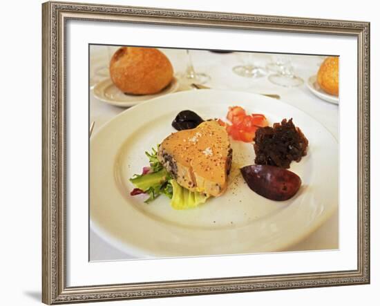 Foie Gras Lunch at Choteau Haut-Chaigneau, Lalande-De-Pomerol, Neac, Bordeaux, Gironde, France-Per Karlsson-Framed Photographic Print