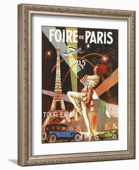 Foire de Paris-Vintage Apple Collection-Framed Giclee Print