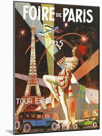 Foire de Paris-Vintage Apple Collection-Mounted Giclee Print