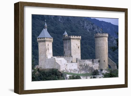 Foix Castle, Midi-Pyrenees. France, 11th-15th Century-null-Framed Giclee Print