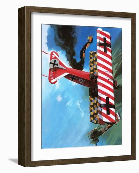 Fokker D Vii-Wilf Hardy-Framed Giclee Print