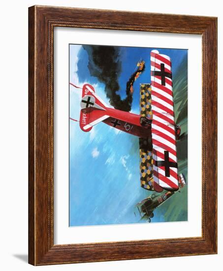 Fokker D Vii-Wilf Hardy-Framed Giclee Print