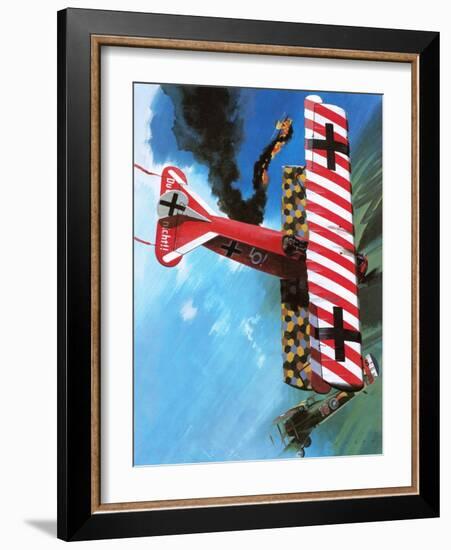 Fokker D Vii-Wilf Hardy-Framed Giclee Print