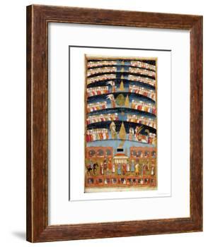 Fol 35B Mohammed's Paradise, Miniature from "The History of Mohammed," 1030-null-Framed Giclee Print