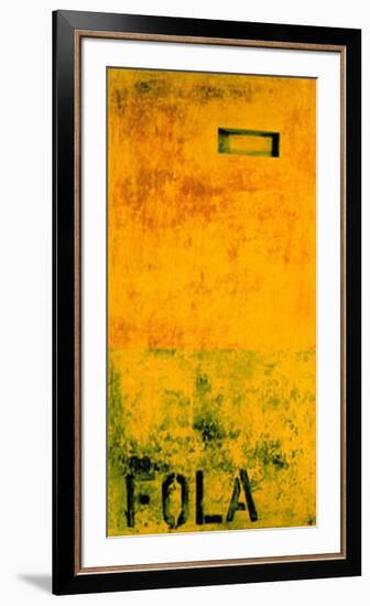 Fola, c.1990-Jürgen Wegner-Framed Serigraph