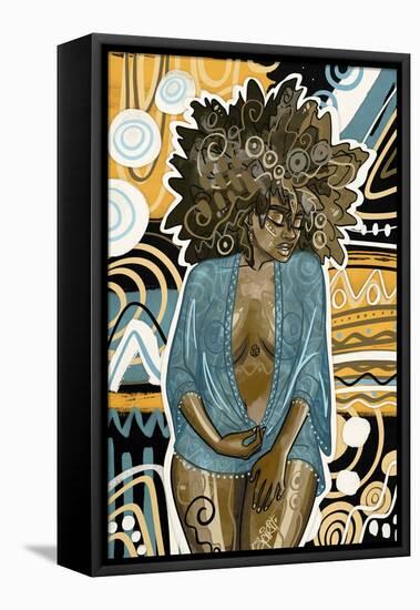 Folami-Justin Copeland-Framed Stretched Canvas