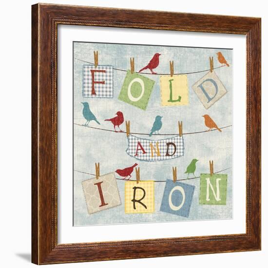 Fold and Iron-Piper Ballantyne-Framed Art Print