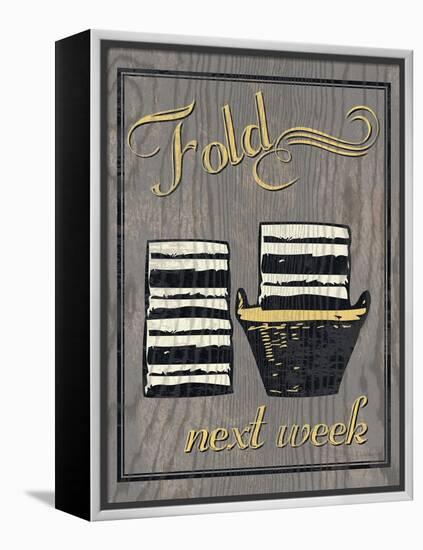 Fold - Gray-N. Harbick-Framed Stretched Canvas
