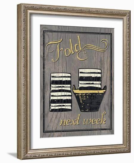 Fold - Gray-N. Harbick-Framed Art Print