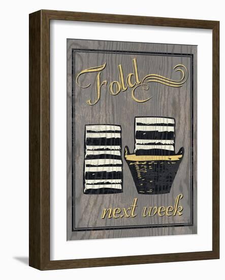 Fold - Gray-N. Harbick-Framed Art Print