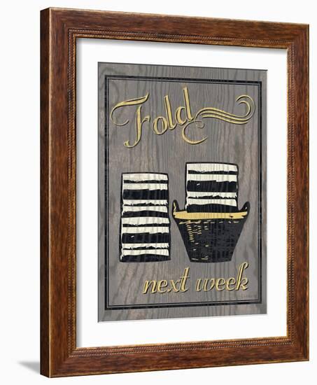 Fold - Gray-N. Harbick-Framed Art Print