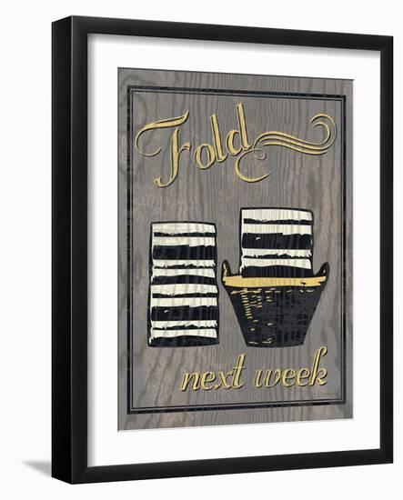 Fold - Gray-N. Harbick-Framed Art Print