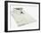 Folded Gray Dress Shirt-null-Framed Photographic Print