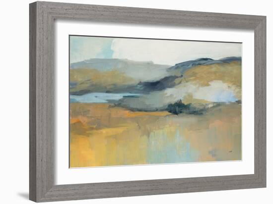 Folded Hills-Julia Purinton-Framed Art Print