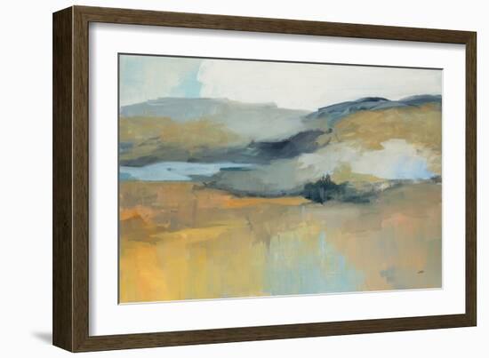 Folded Hills-Julia Purinton-Framed Art Print