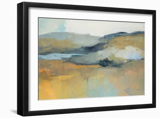 Folded Hills-Julia Purinton-Framed Art Print