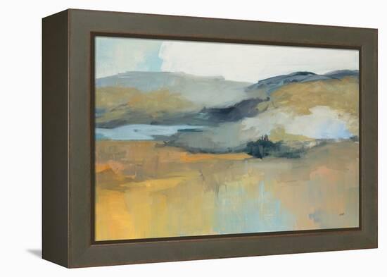 Folded Hills-Julia Purinton-Framed Stretched Canvas