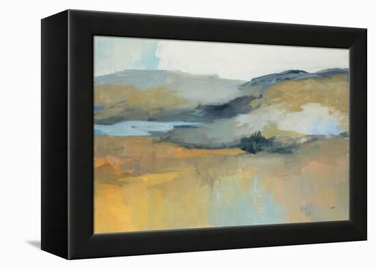 Folded Hills-Julia Purinton-Framed Stretched Canvas