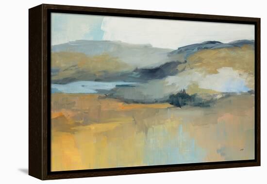 Folded Hills-Julia Purinton-Framed Stretched Canvas