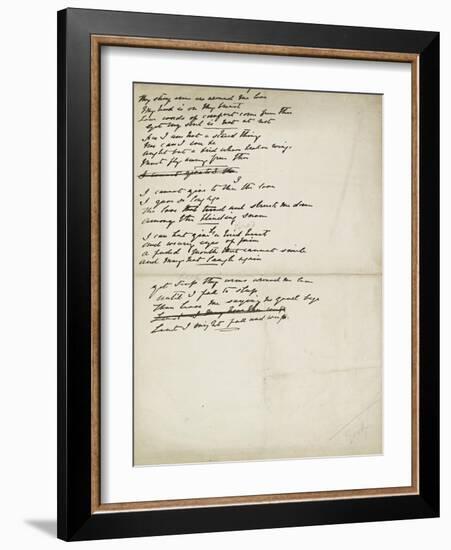 Folder of Poetry-Elizabeth Eleanor Siddal-Framed Giclee Print