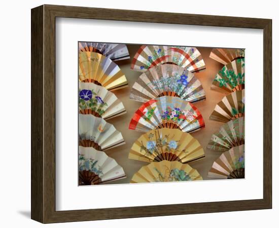 Folding Fan, Kyoto, Japan-Shin Terada-Framed Photographic Print