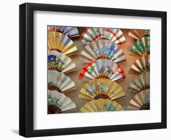 Folding Fan, Kyoto, Japan-Shin Terada-Framed Photographic Print