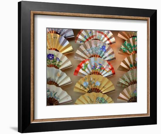 Folding Fan, Kyoto, Japan-Shin Terada-Framed Photographic Print