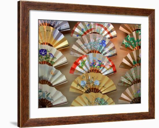 Folding Fan, Kyoto, Japan-Shin Terada-Framed Photographic Print