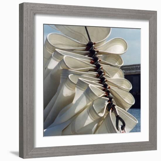 Folds-Magda Indigo-Framed Photographic Print