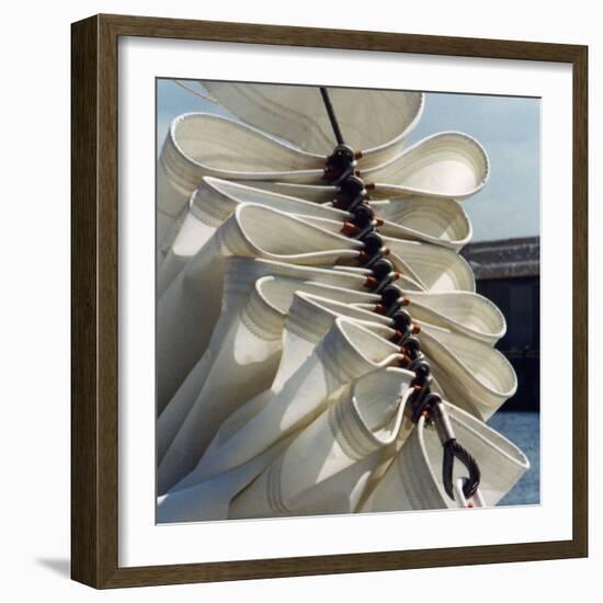 Folds-Magda Indigo-Framed Photographic Print