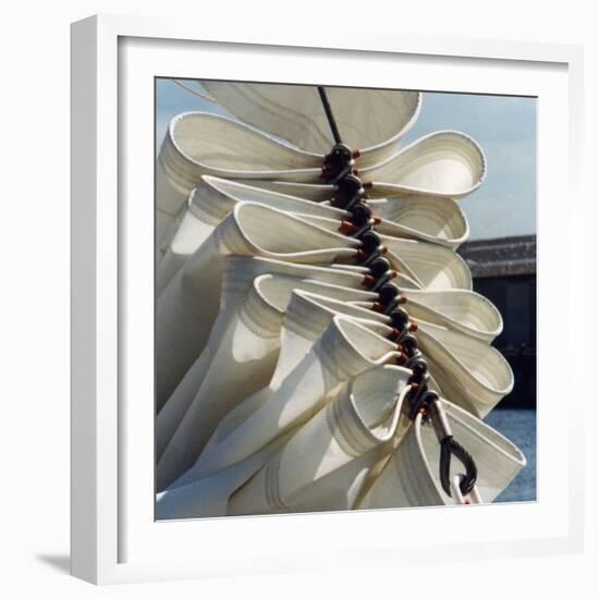 Folds-Magda Indigo-Framed Photographic Print