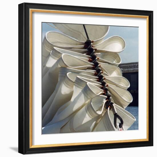 Folds-Magda Indigo-Framed Photographic Print