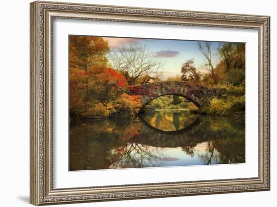 Foliage at Gapstow Bridge-Jessica Jenney-Framed Photographic Print