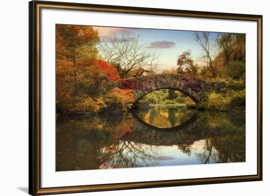 Foliage at Gapstow Bridge-Jessica Jenney-Framed Photographic Print