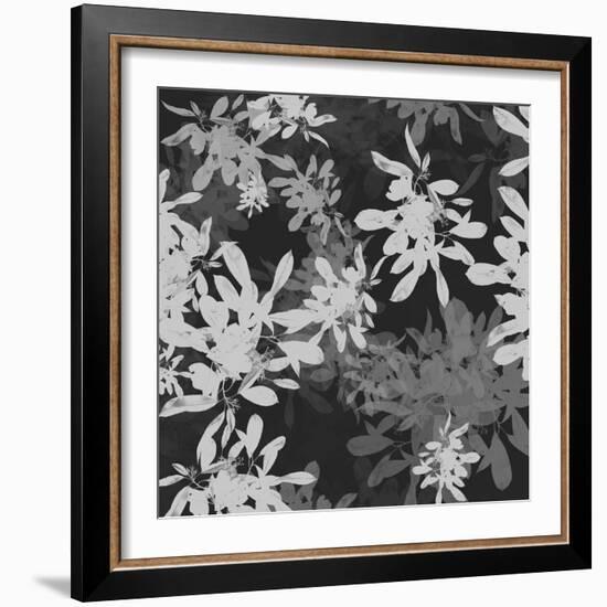 Foliage Dark 2-Melody Hogan-Framed Art Print